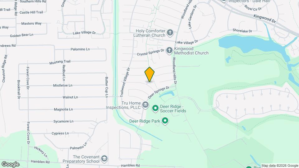 1502 Southern Pines Ct Map and Location Details