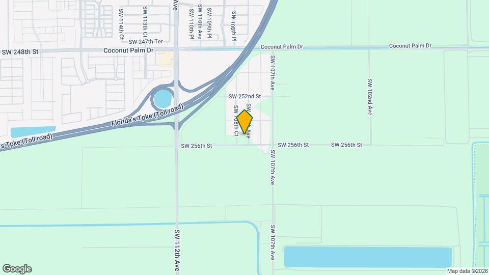25540 SW 108th Ave Map and Location Details