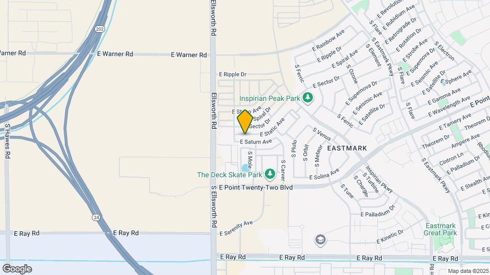 9313 E Static Ave Map and Location Details