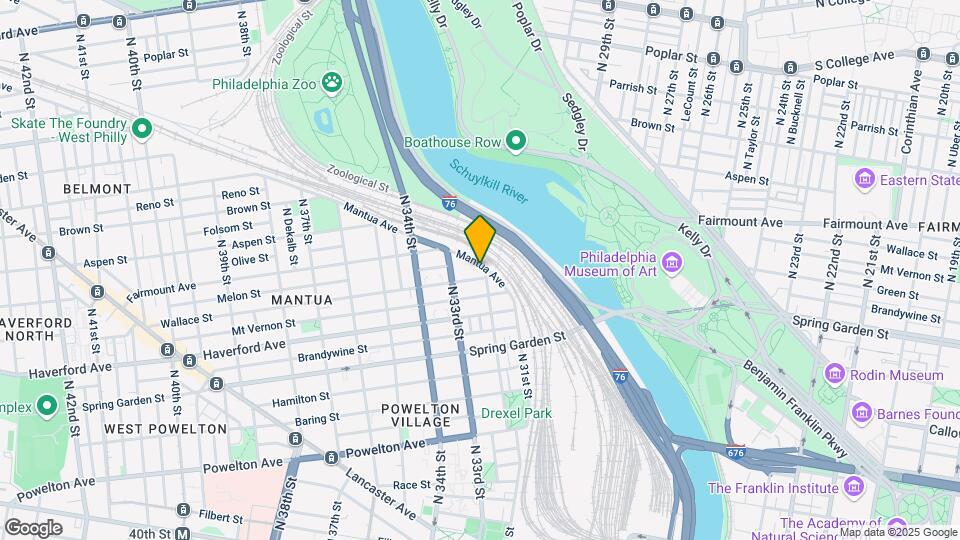 646 N 32nd St, Unit 3 Map and Location Details