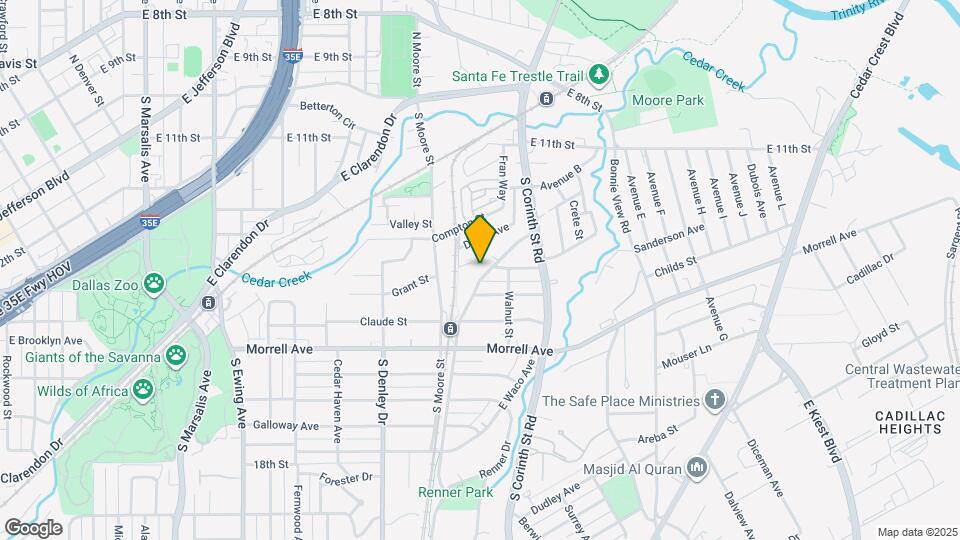 607 Woodbine Ave Map and Location Details