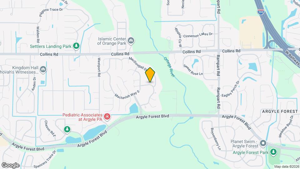 7739 Coatbridge Ln N Map and Location Details