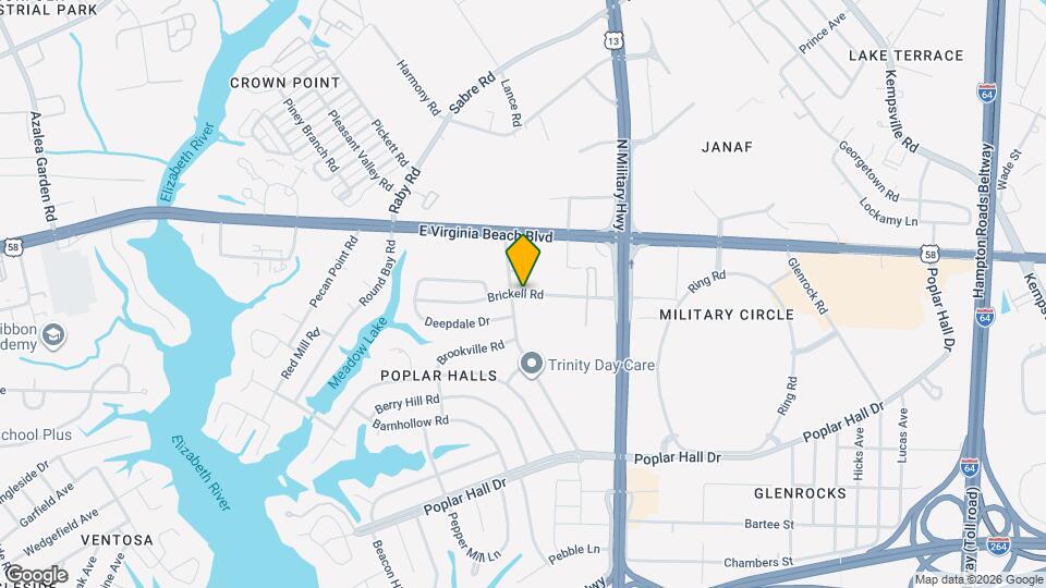 605 Brickell Chase Map and Location Details