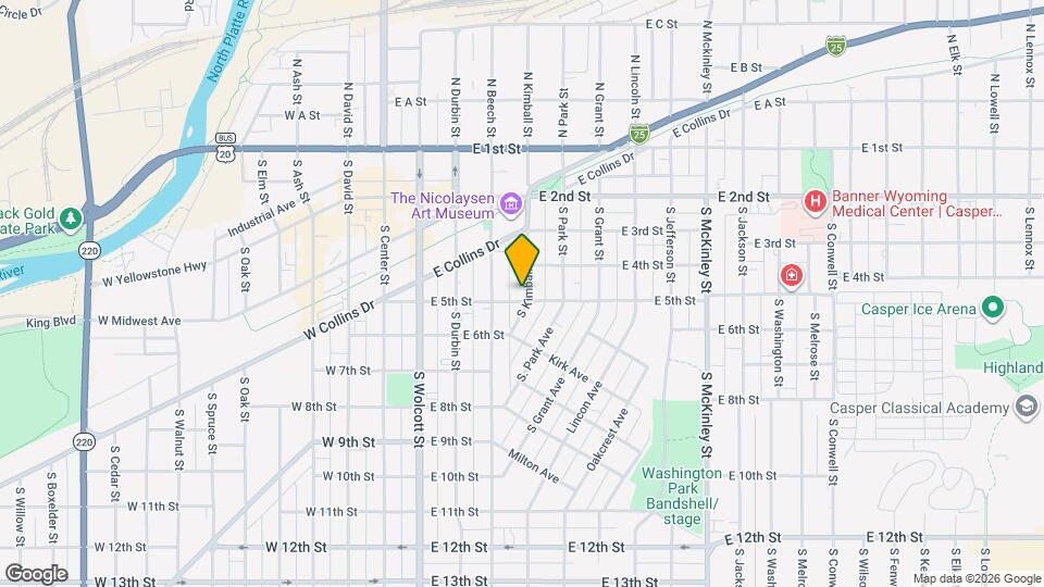 436 S Kimball St Map and Location Details