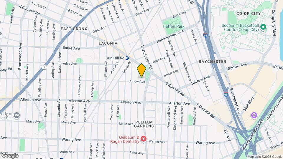 1459 Arnow Ave, Unit #1 Map and Location Details