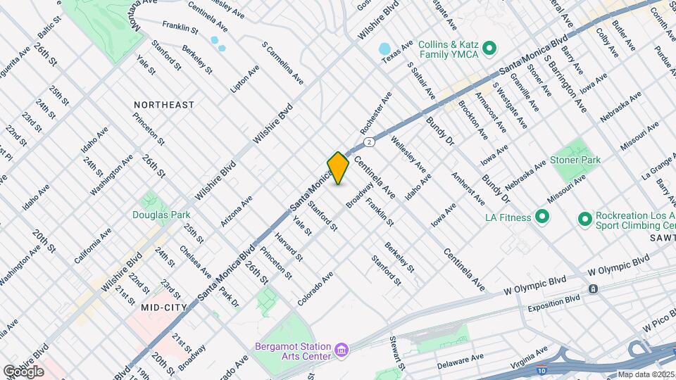 1427 Berkeley St Map and Location Details