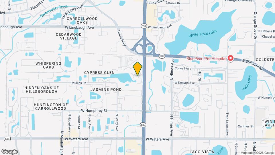 3816 Cortez Dr Map and Location Details