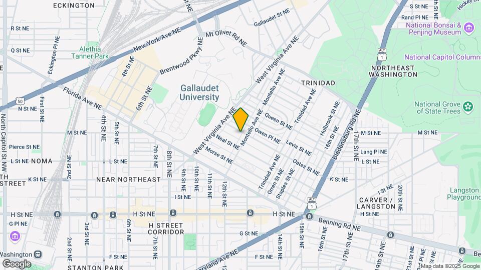 1159 Oates St NE Map and Location Details