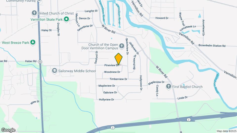 4861 Pineview Dr Map and Location Details