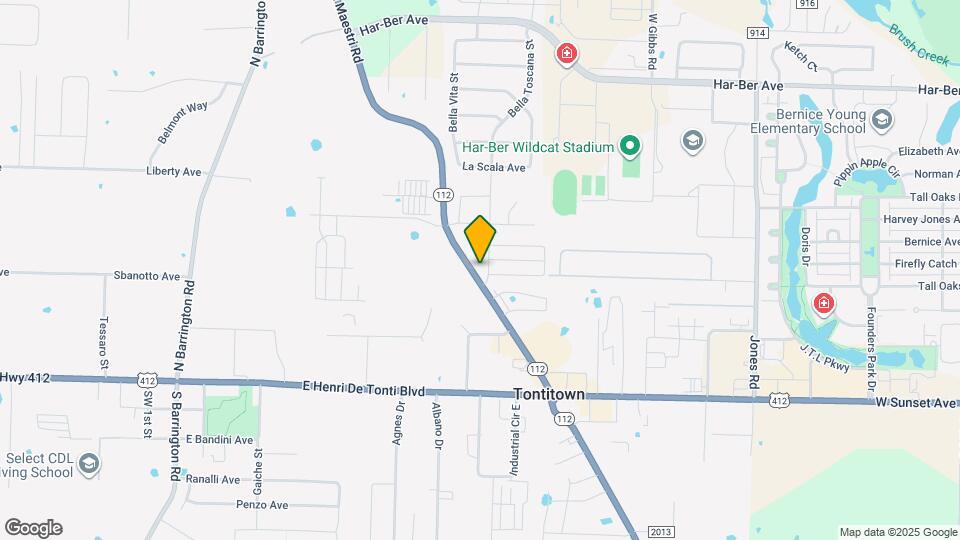 393 Via Siena Rd Map and Location Details