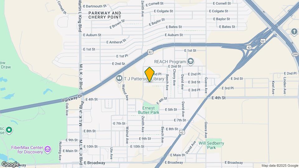 2710 E 3rd St Map and Location Details