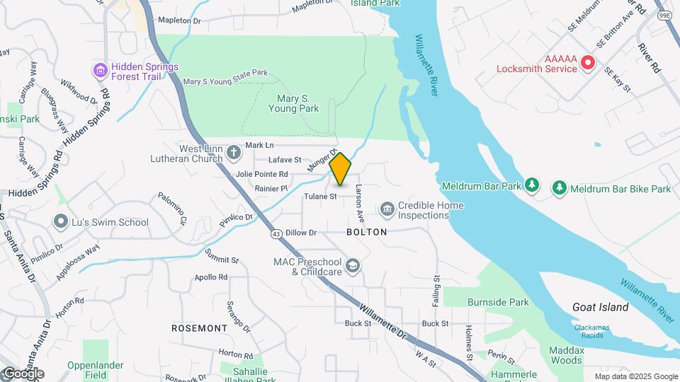 2307 Tulane St Mapa y Detalles de la Ubicación