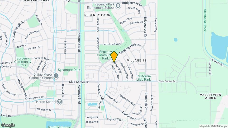 5455 Alvoca Way Map and Location Details