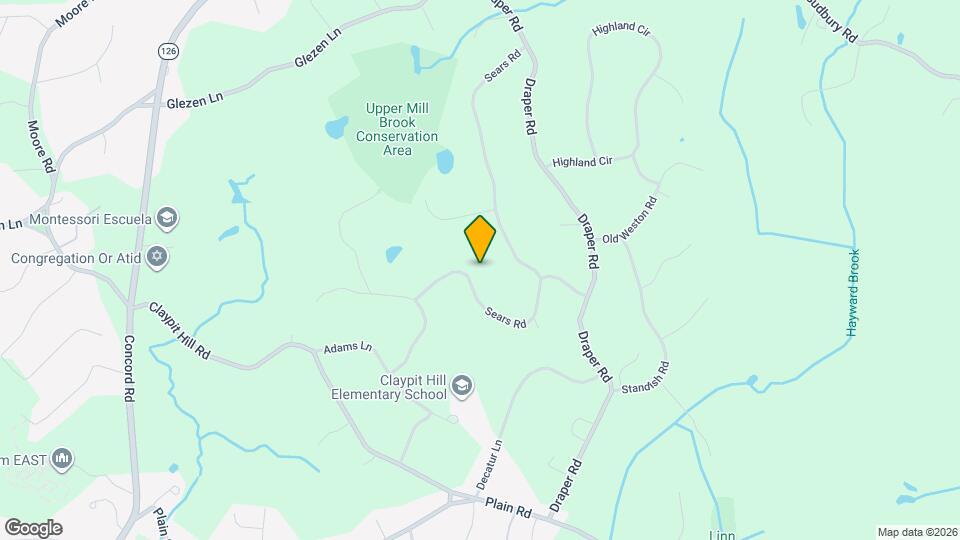 16 Sears Rd Map and Location Details