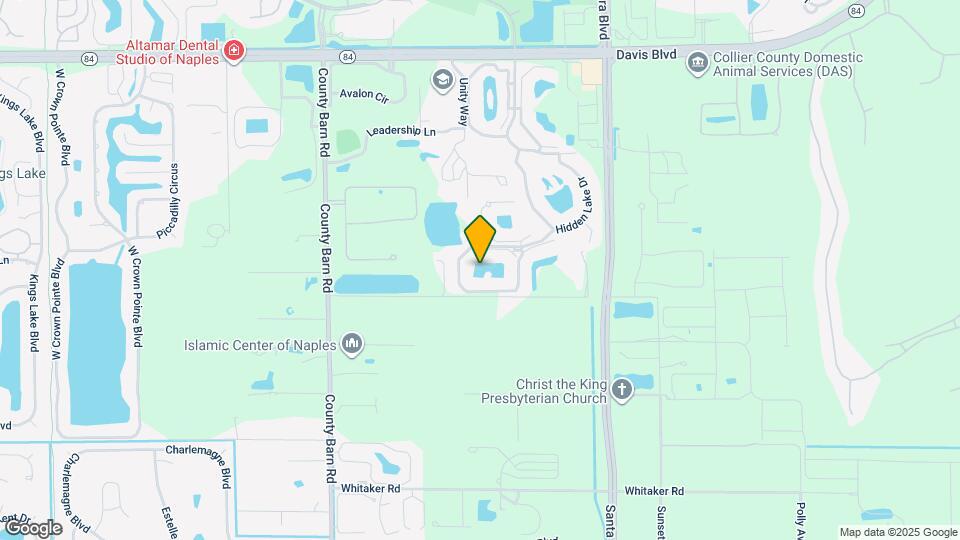 2389 Hidden Lake Ct, Unit Naples florida Map and Location Details