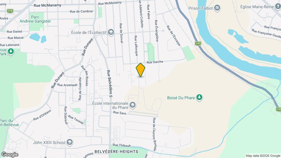 1626 Larocque Rue Map and Location Details