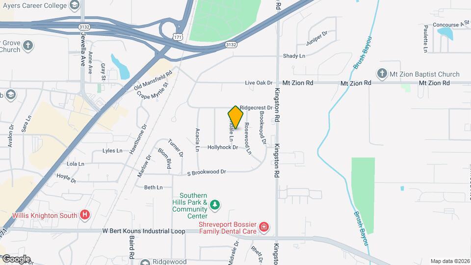 8921 Ferndale Ln Map and Location Details