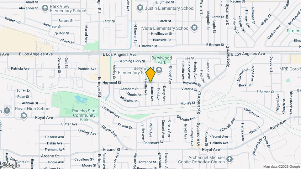 1687 Kane Ave Map and Location Details