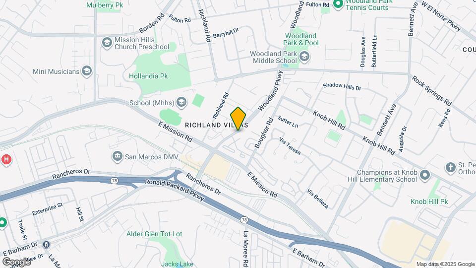 205 Woodland Pkwy, Unit Unit235 Map and Location Details