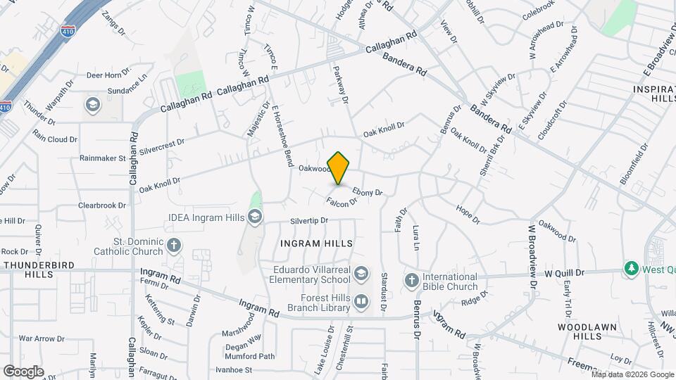 5230 Ebony Dr Map and Location Details