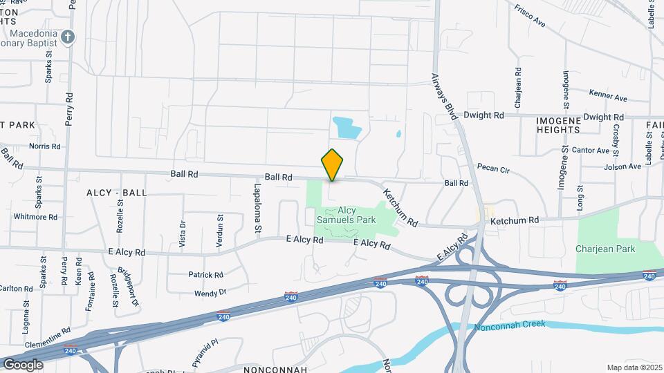 2344 N Orchid Dr Map and Location Details