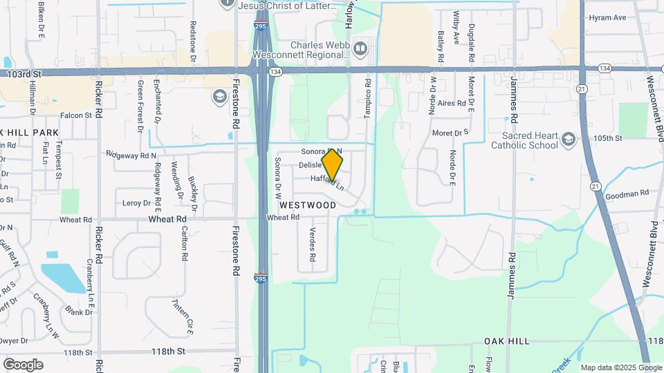 6930 Hafford Ln Map and Location Details