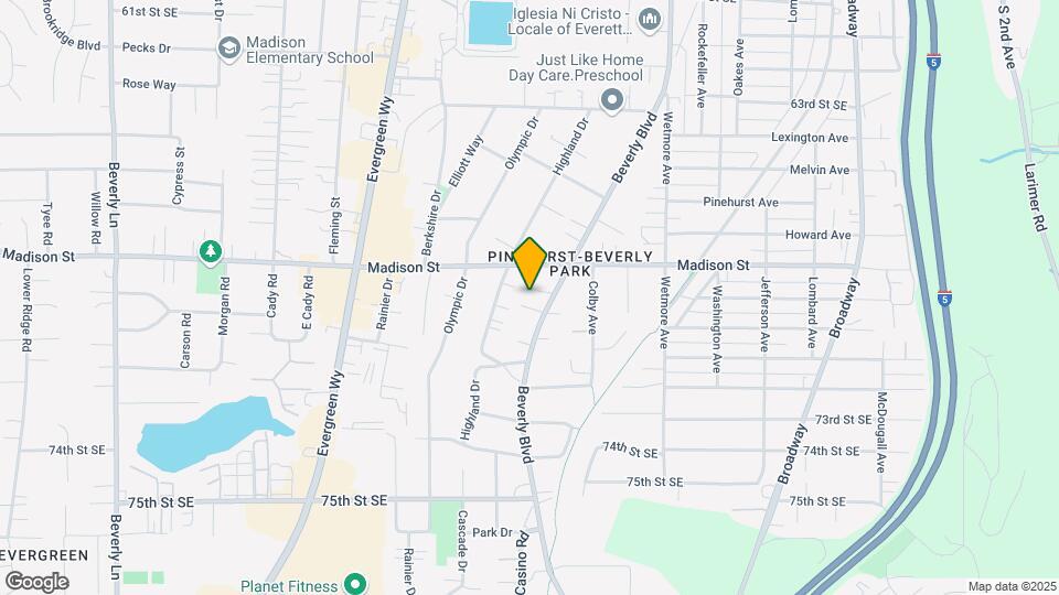 6824 Beverly Blvd Map and Location Details