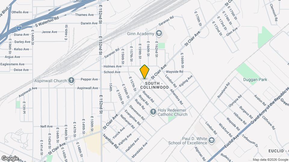 15953 Whitcomb Rd Mapa y Detalles de la Ubicación