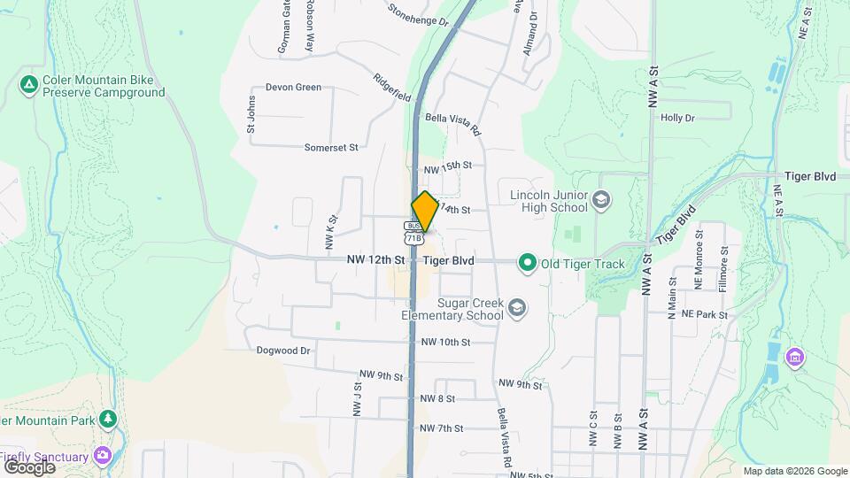 2604 SW Blustery Dr Map and Location Details