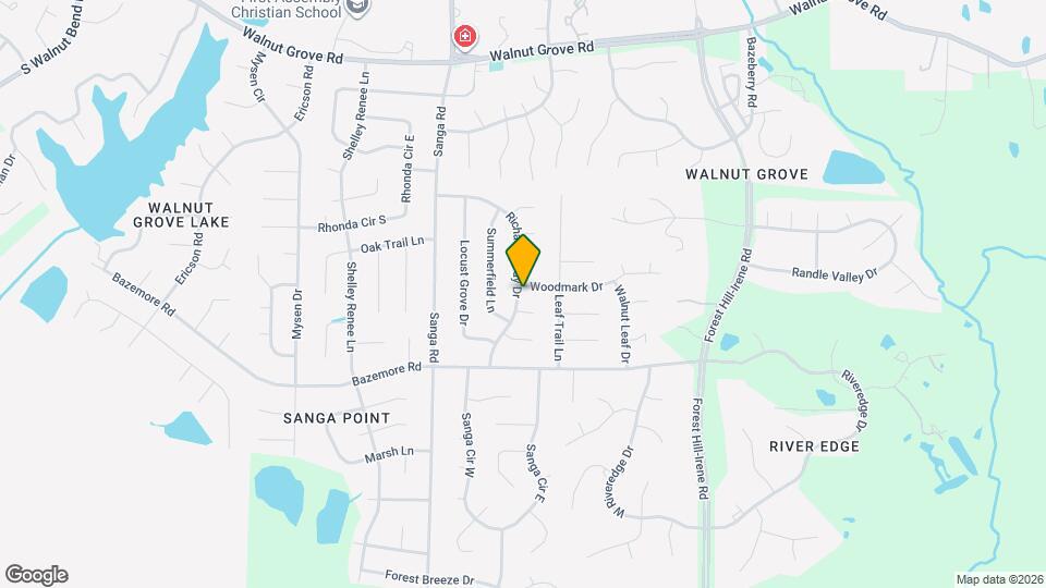 8849 Woodmark Dr Mapa y Detalles de la Ubicación