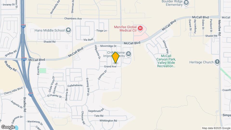 27971 Red Dawn Dr Map and Location Details