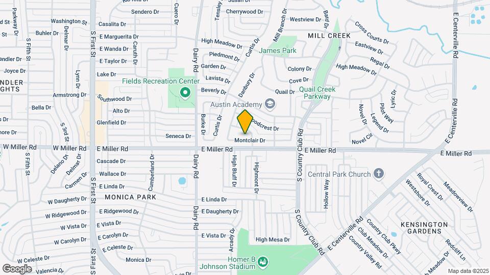 1013 Montclair Dr Map and Location Details