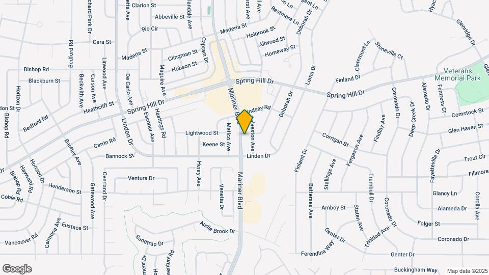 1420 Mariner Blvd Map and Location Details