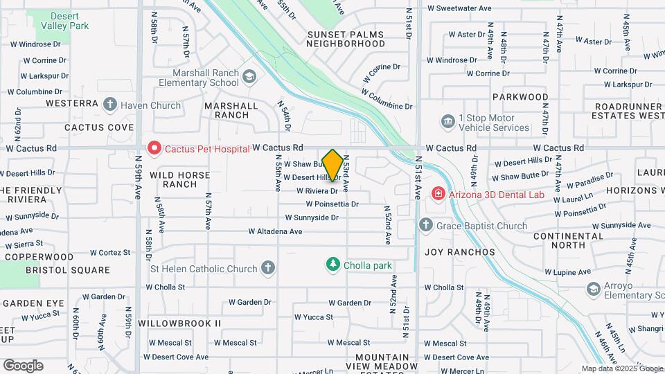 5322 W Riviera Dr Map and Location Details