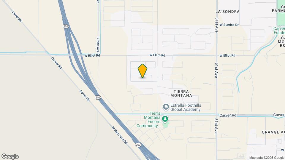 5560 W Rainwater Dr Map and Location Details