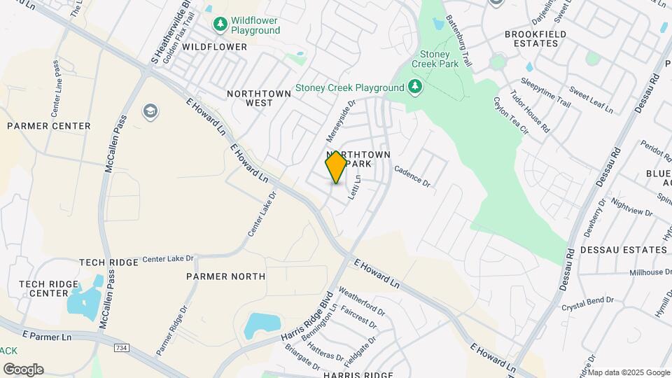 13703 Cambourne Dr Map and Location Details