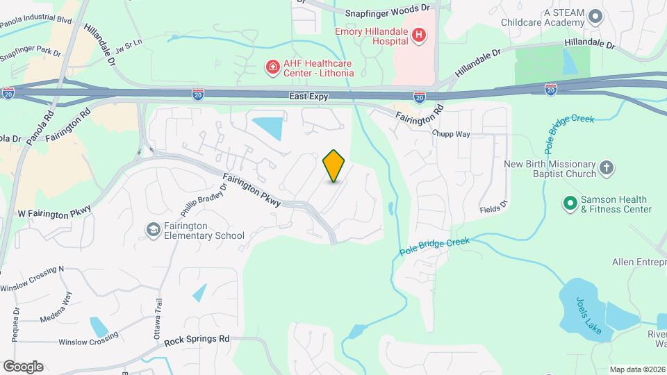 4204 Fairington Ridge Cir Map and Location Details