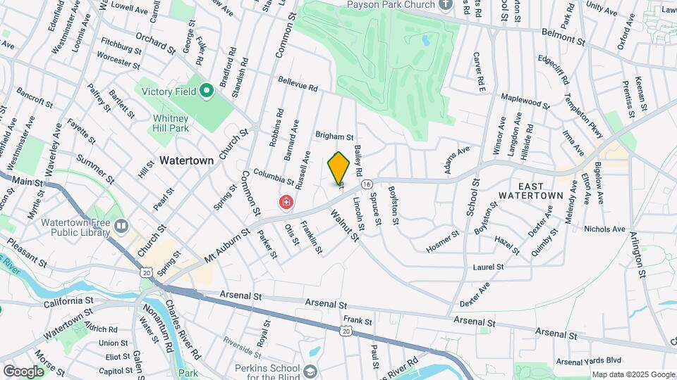 260 Mt Auburn St, Unit 2E Map and Location Details