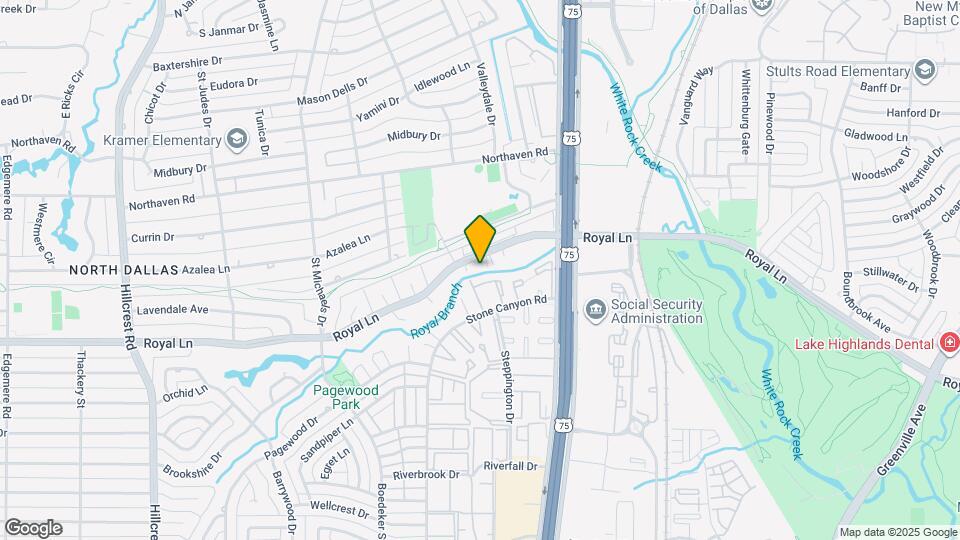 7712 Royal Ln Map and Location Details