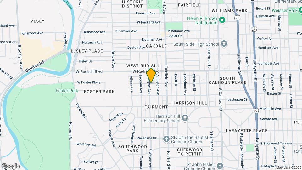 615 W Foster Pkwy Map and Location Details