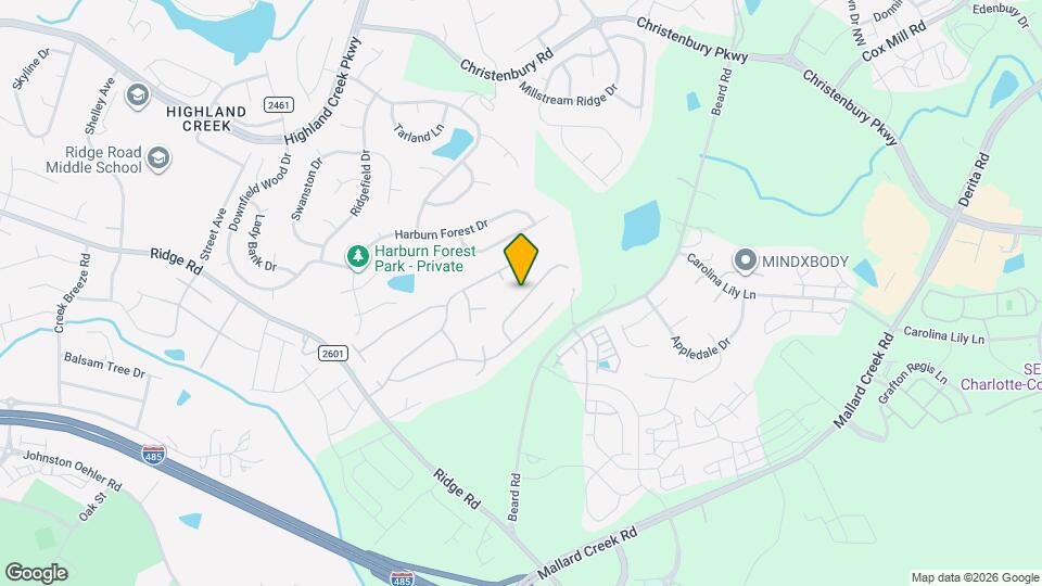 2717 Forest Grove Ct Map and Location Details
