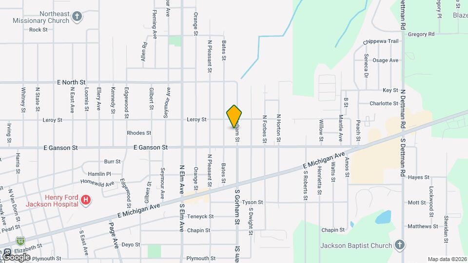 222 N Gorham St Map and Location Details