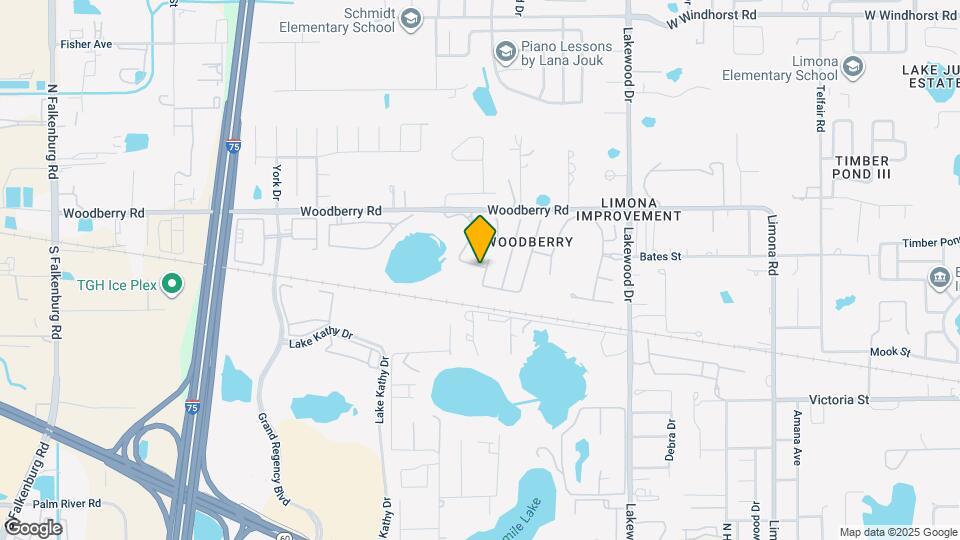 613 Straw Lake Dr Map and Location Details