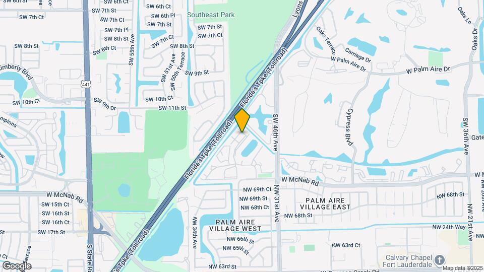 610 Gardens Dr Map and Location Details