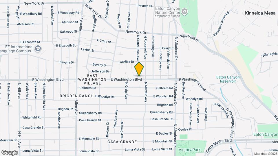 2267 E Washington Blvd, Unit B Map and Location Details