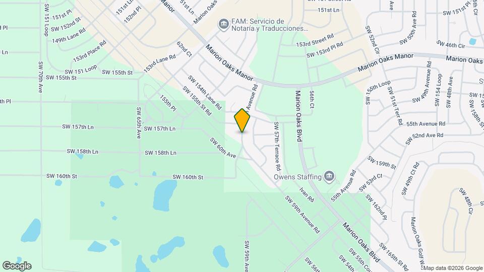 15775 SW 59th Avenue Rd Map and Location Details