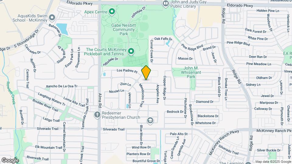 6912 Badlands Dr Map and Location Details