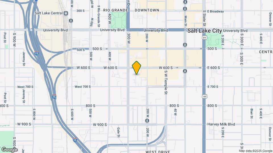 639 Washington St Map and Location Details