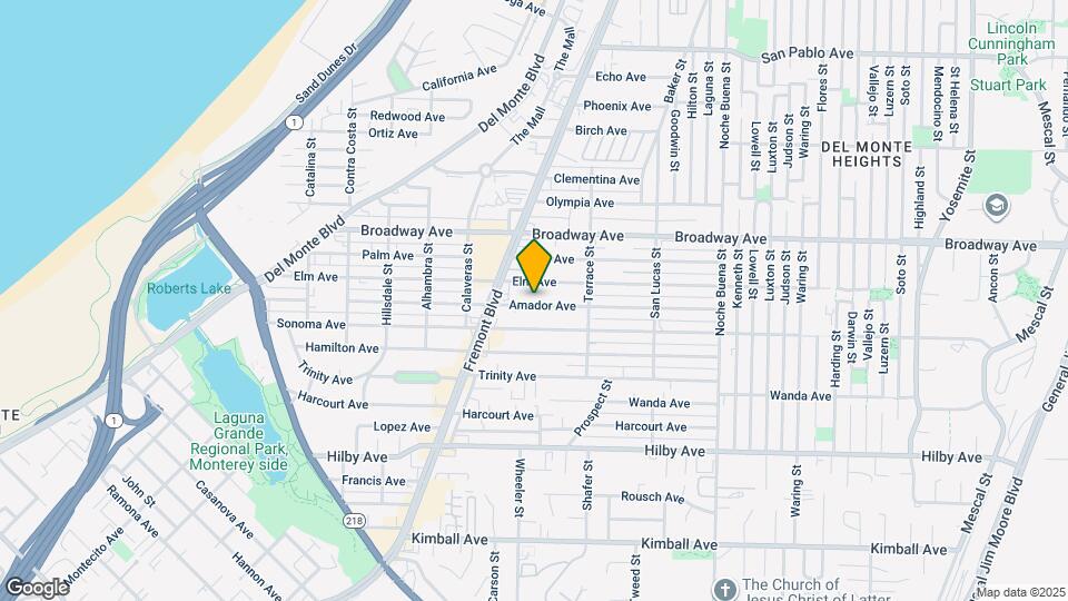 1001 - 1031 Amador Avenue Map and Location Details