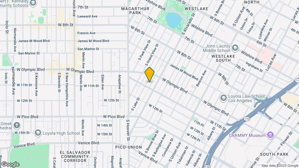 1040 S Lake St Map and Location Details